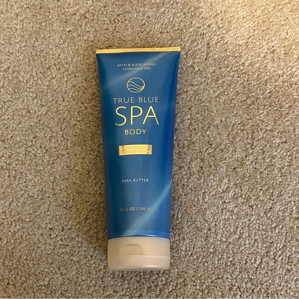 NEW! Bath & Body Works True Blue Spa Moisturizing Shower Gel/Cream